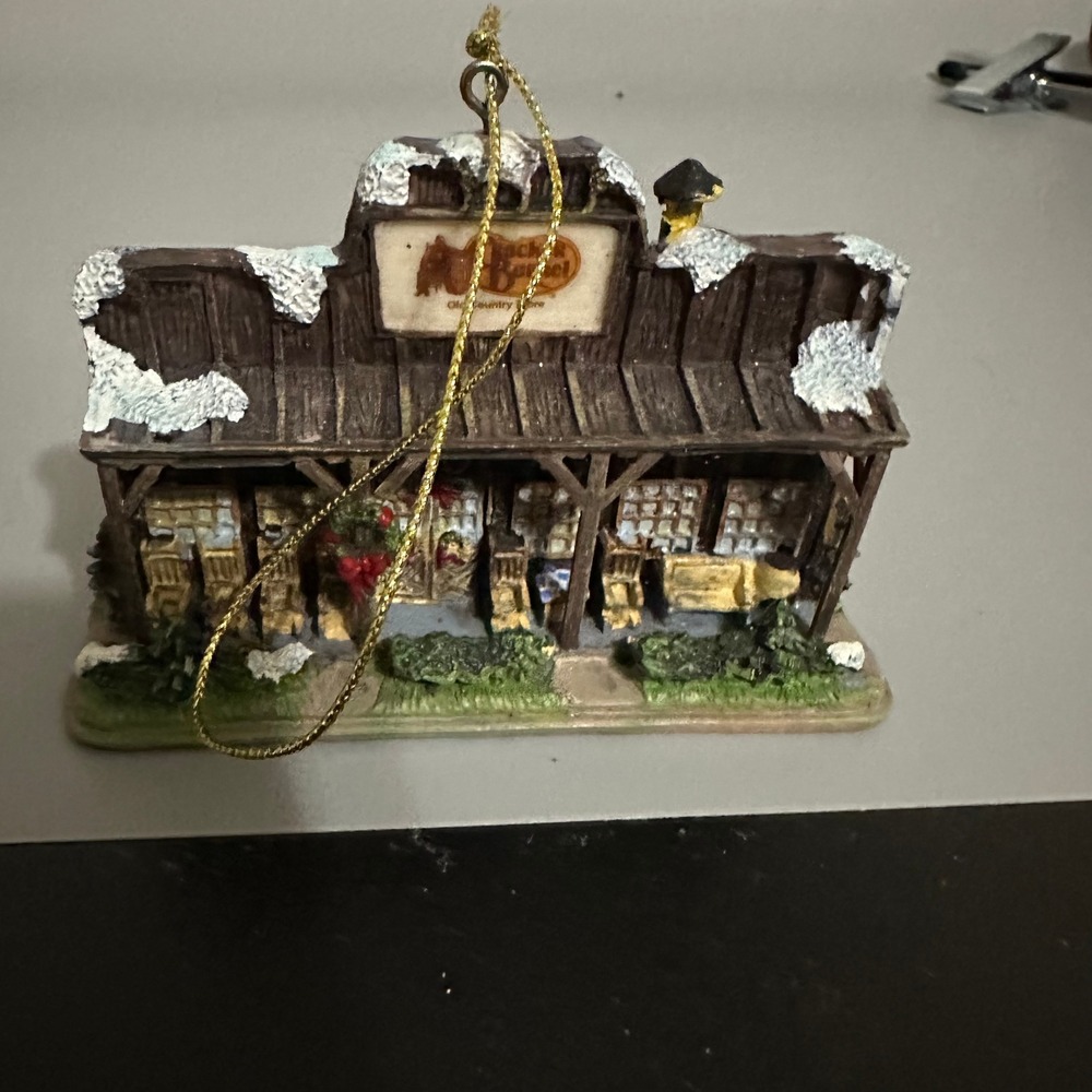 Cracker Barrel Old Country Store 2005 Christmas Ornament Resin Storefront